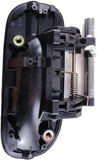APDTY 93476 Exterior Door Handle Rear LH Black