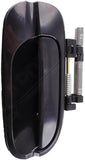APDTY 93477 Exterior Door Handle Rear RH Black