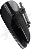 APDTY 93477 Exterior Door Handle Rear RH Black
