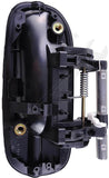 APDTY 93477 Exterior Door Handle Rear RH Black