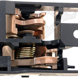 APDTY 93504 Interior Door Handle Front Left, Rear Left Brown