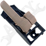 APDTY 93505 Interior Door Handle Front Right, Rear Right Brown