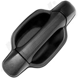 APDTY 93513 Exterior Door Handle Rear Left Textured Black