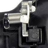 APDTY 93513 Exterior Door Handle Rear Left Textured Black