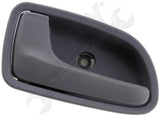 APDTY 93519 Interior Door Handle Rear LH Gray