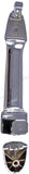APDTY 93535 Exterior Door Handle Rear LH, Rear RH Chrome