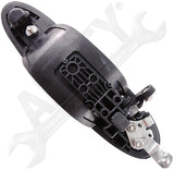 APDTY 93548 Exterior Door Handle Rear RH Textured Black