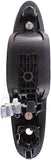 APDTY 93553 Exterior Door Handle Rear LH Textured Black