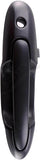 APDTY 93554 Exterior Door Handle Front RH Smooth Black W/O Keyless Entry