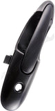 APDTY 93554 Exterior Door Handle Front RH Smooth Black W/O Keyless Entry