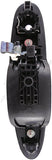 APDTY 93554 Exterior Door Handle Front RH Smooth Black W/O Keyless Entry