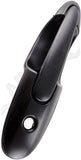 APDTY 93555 Exterior Door Handle Front LH Smooth Black W/ Keyless Entry