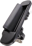 APDTY 93558 Exterior Door Handle Front RH Smooth Black W/ Keyless Entry