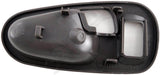 APDTY 93565 Interior Door Handle Front=Rear RH Bezel Textured Brown MR763538