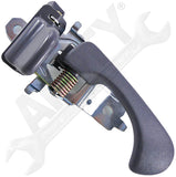 APDTY 93567 Interior Door Handle Front RH, Rear RH Gray Handle