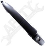APDTY 93573 Exterior Door Handle Front LH  Smooth Black wo/ smart entry system