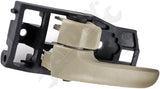 APDTY 93577 Interior Door Handle Front LH, Rear LH Beige (Ivory)