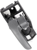 APDTY 93580 Interior Door Handle Front LH, Rear LH Gray