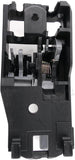 APDTY 93580 Interior Door Handle Front LH, Rear LH Gray