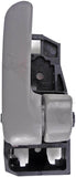 APDTY 93584 Interior Door Handle Front RH, Rear RH Charcoal