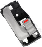 APDTY 93584 Interior Door Handle Front RH, Rear RH Charcoal