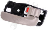 APDTY 93589 Interior Door Handle Front RH, Rear RH Beige (Ivory)