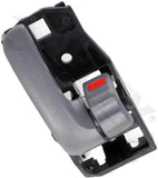 APDTY 93591 Interior Door Handle Front RH, Rear RH Gray