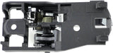 APDTY 93594 Interior Door Handle Front Left, Rear Left Gray and Chrome