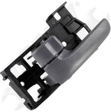 APDTY 93598 Interior Door Handle Front LH, Rear LH Dark Gray