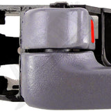 APDTY 93598 Interior Door Handle Front LH, Rear LH Dark Gray