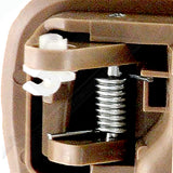 APDTY 93616 Interior Door Handle Rear LH Beige