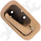 APDTY 93617 Interior Door Handle Rear RH Beige