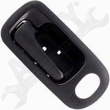 APDTY 93618 Interior Door Handle Front LH Black