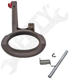 APDTY 93626 Interior Door Handle Black