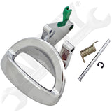 APDTY 93627 Interior Door Handle Chrome