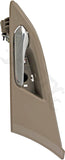 APDTY 93630 Interior Door Handle Beige/Chrome