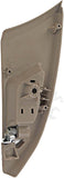 APDTY 93630 Interior Door Handle Beige/Chrome