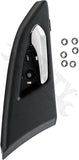 APDTY 93633 Interior Door Handle Black/Chrome, w/Memory