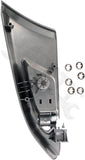 APDTY 93633 Interior Door Handle Black/Chrome, w/Memory