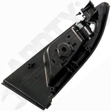 APDTY 93635 Interior Door Handle Black/Chrome