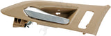 APDTY 93636 Interior Door Handle Black/Chrome