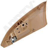 APDTY 93637 Interior Door Handle Beige/Chrome