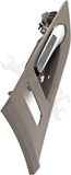 APDTY 93641 Interior Door Handle  Gray/Chrome, wo/Memory