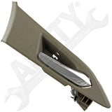 APDTY 93642 Interior Door Handle Gray/Chrome, w/Memory