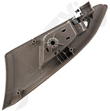APDTY 93642 Interior Door Handle Gray/Chrome, w/Memory