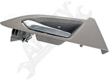 APDTY 93643 Interior Door Handle Gray/Chrome
