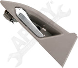 APDTY 93643 Interior Door Handle Gray/Chrome