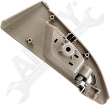 APDTY 93643 Interior Door Handle Gray/Chrome