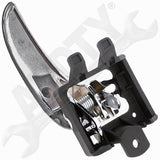 APDTY 93652 Interior Door Handle Front/Rear Left Chrome