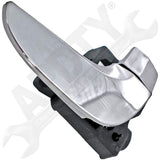 APDTY 93653 Interior Door Handle Front/Rear Right Chrome
